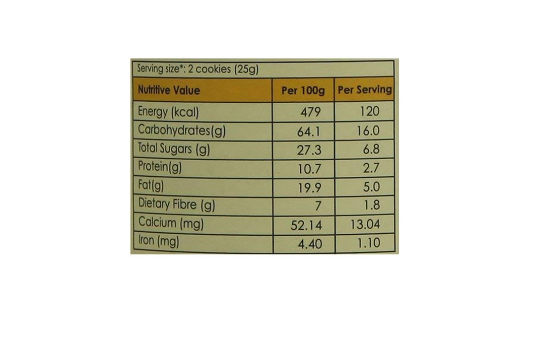 Earthspired Honey Almond Crunch, Healthy Multigrain Cookies   Jar  100 grams